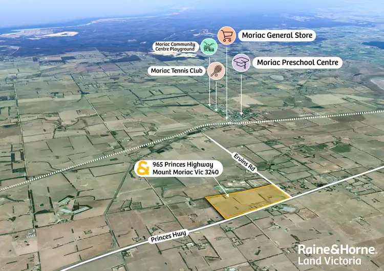 Second view of Homely land listing, 965 PRINCES HIGHWAY, Mount Moriac VIC 3240