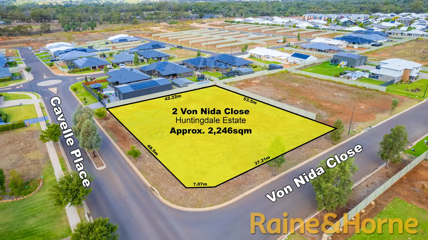 Main view of Homely land listing, 2 Von Nida Close, Dubbo NSW 2830