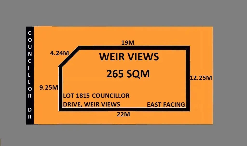 Main view of Homely land listing, Lot 1815 Councillor Drive, Weir Views VIC 3338