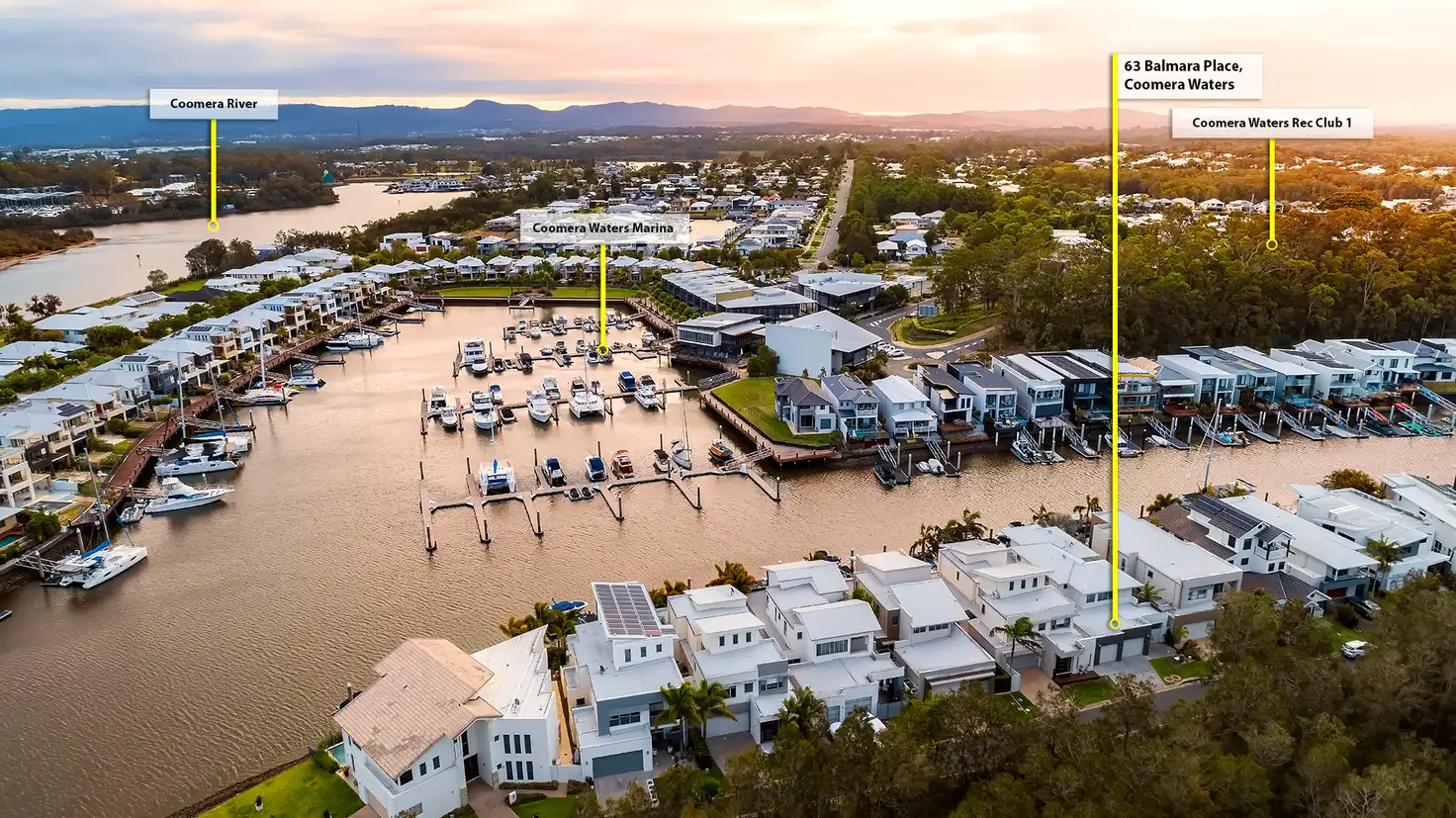 Main view of Homely house listing, 63 Balmara Place, Coomera Waters QLD 4209
