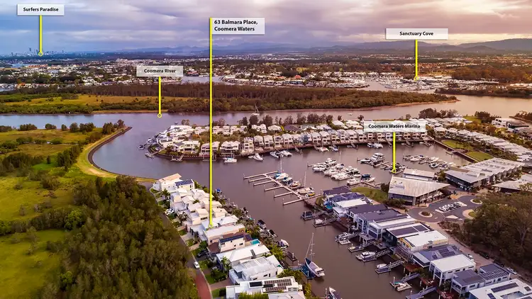 Fifth view of Homely house listing, 63 Balmara Place, Coomera Waters QLD 4209