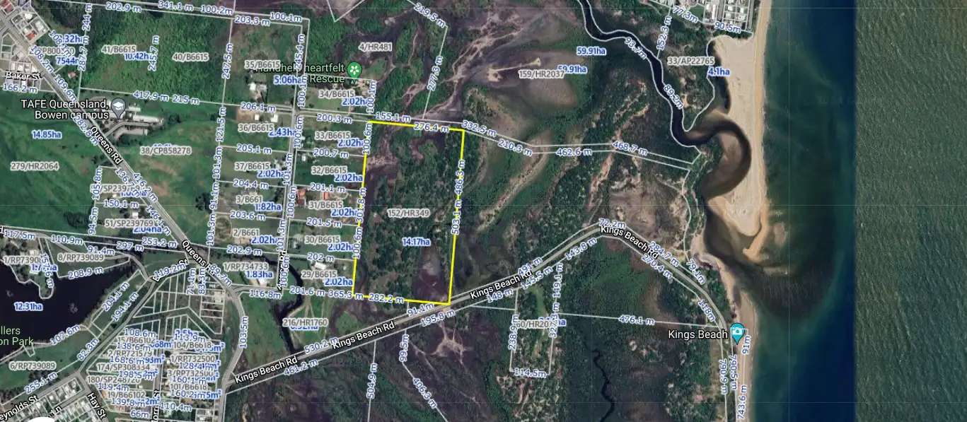 Main view of Homely land listing, 1 Avoca Road, Bowen QLD 4805