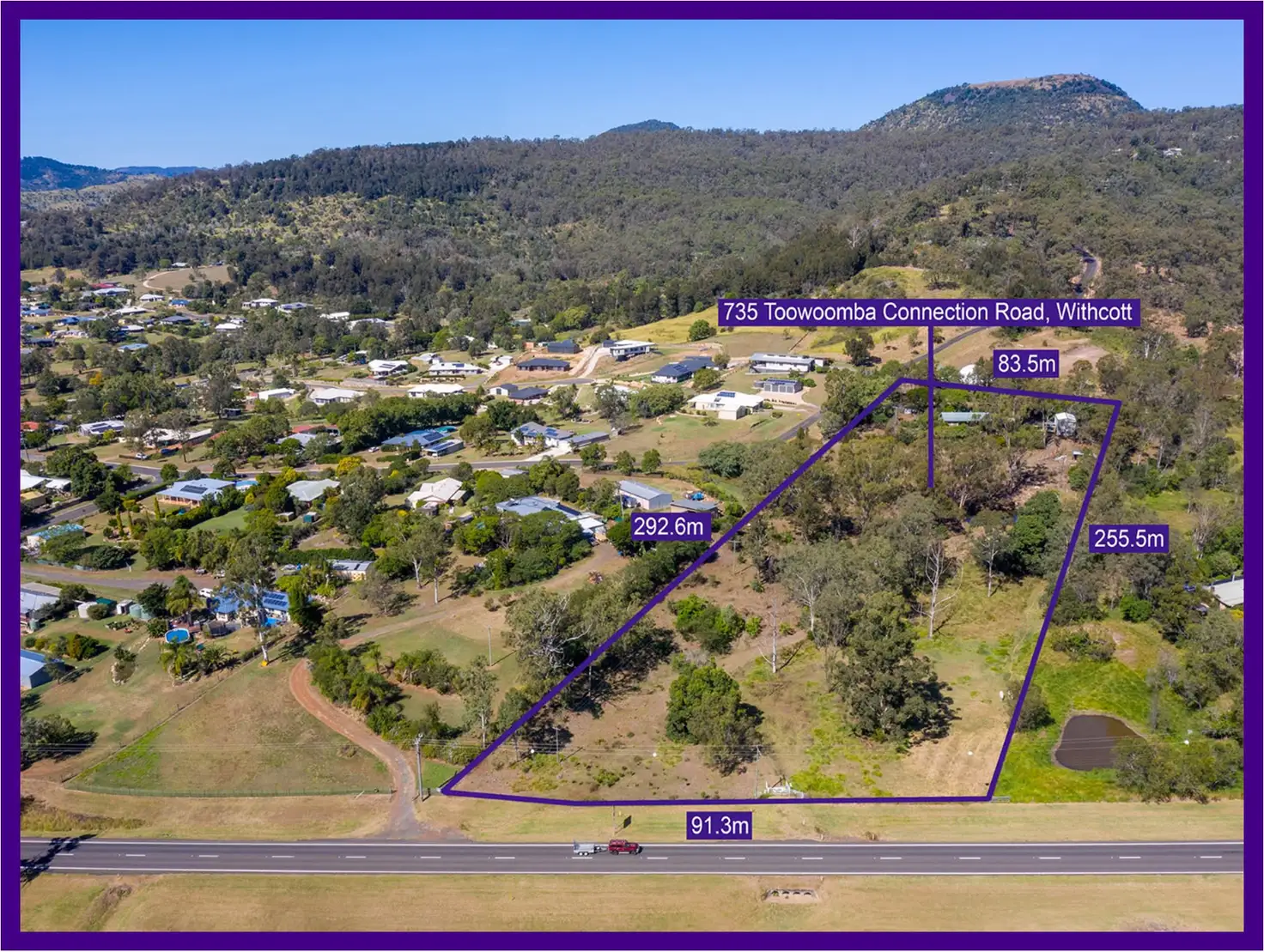 Main view of Homely land listing, 735 Toowoomba Connection Road, Withcott QLD 4352