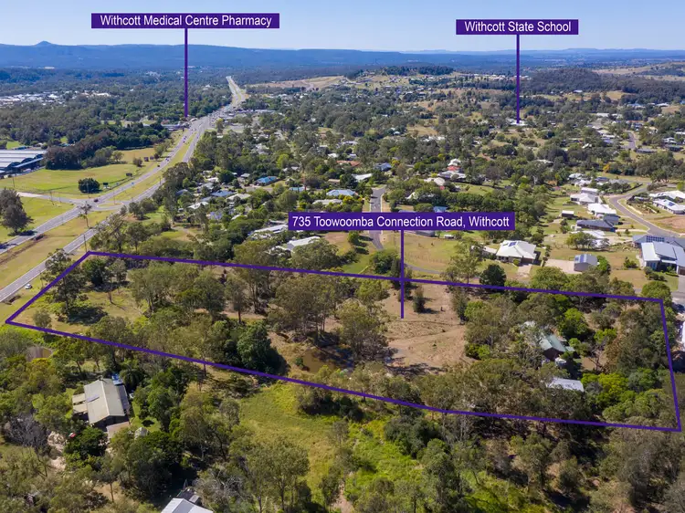 Third view of Homely land listing, 735 Toowoomba Connection Road, Withcott QLD 4352