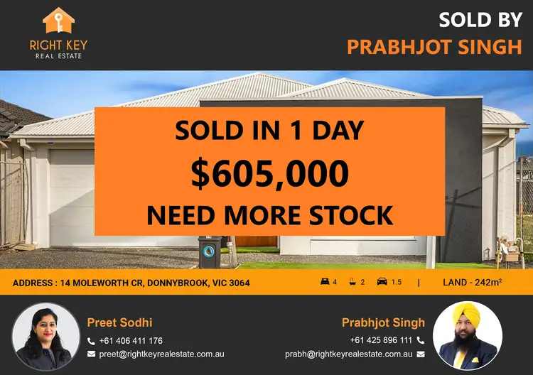 14 Moleworth Cr, Donnybrook VIC 3064