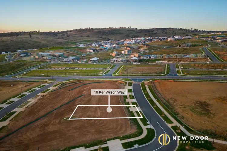 Second view of Homely land listing, 10 Ker Wilson Way, Whitlam ACT 2611