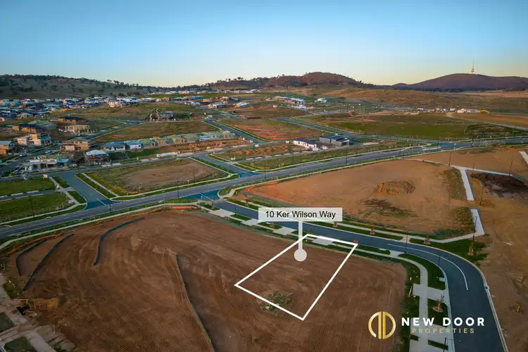 Third view of Homely land listing, 10 Ker Wilson Way, Whitlam ACT 2611
