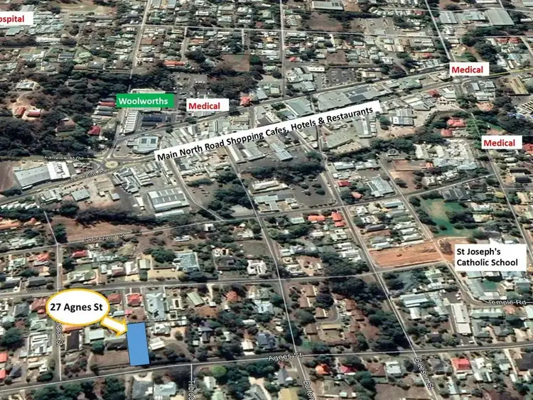 Fifth view of Homely land listing, 27 Agnes Street, Clare SA 5453