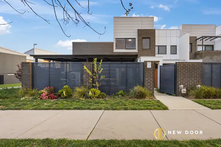 Main view of Homely townhouse listing, 1/6 Bon Scott Crescent, Moncrieff ACT 2914