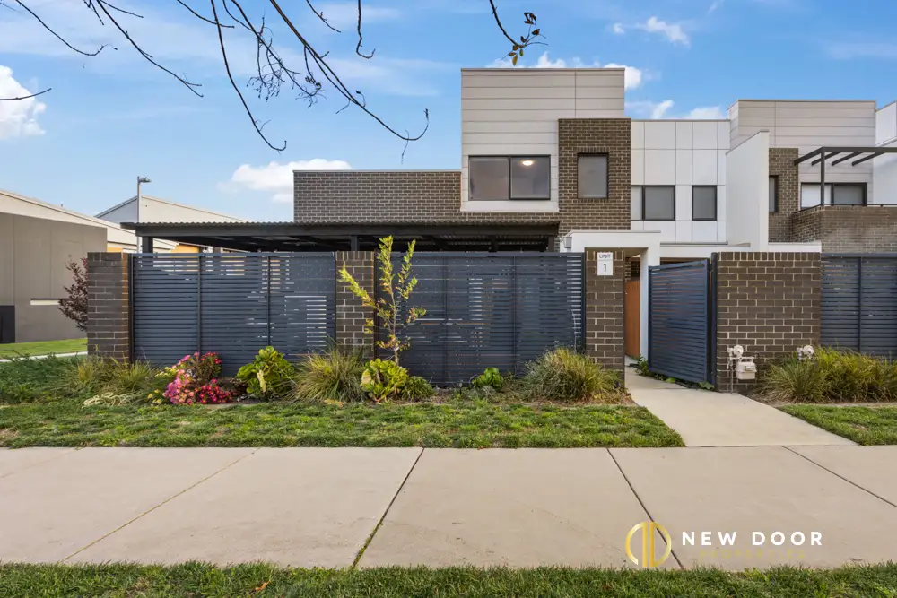 Main view of Homely townhouse listing, 1/6 Bon Scott Crescent, Moncrieff ACT 2914