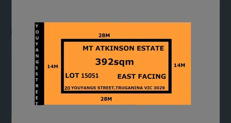 Main view of Homely land listing, 20 Youyangs Street, Truganina VIC 3029