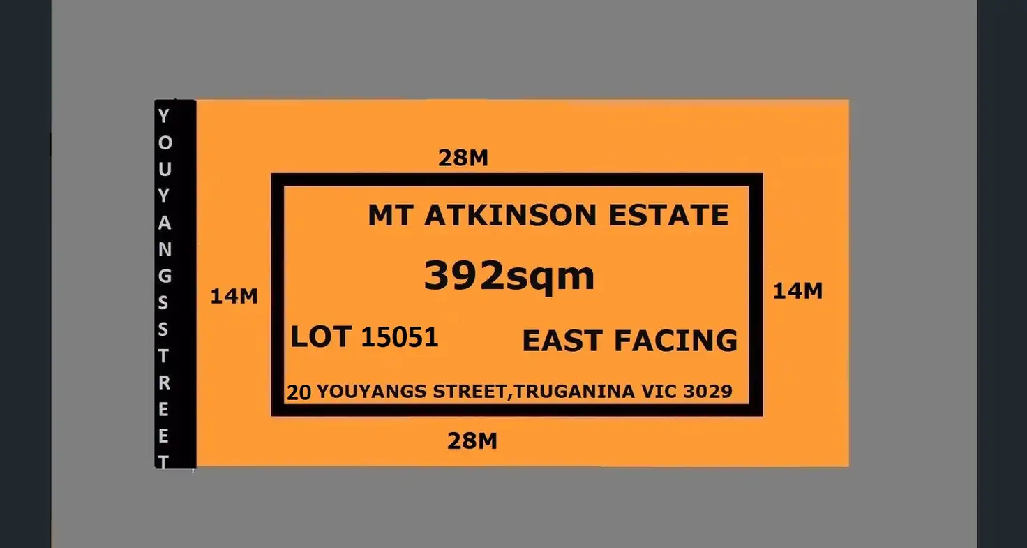 Main view of Homely land listing, 20 Youyangs Street, Truganina VIC 3029