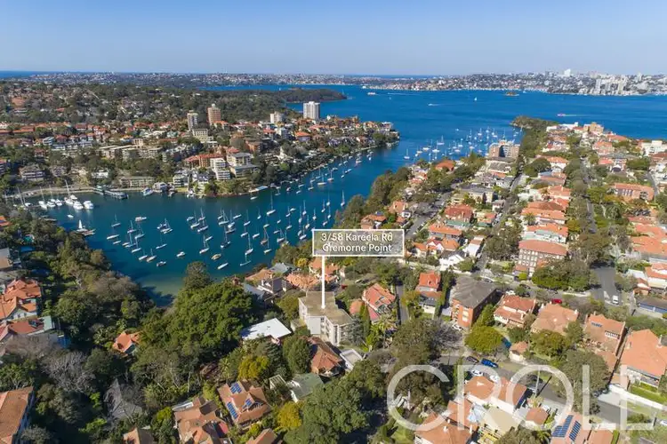 Second view of Homely apartment listing, 3/58 Kareela Road, Cremorne Point NSW 2090