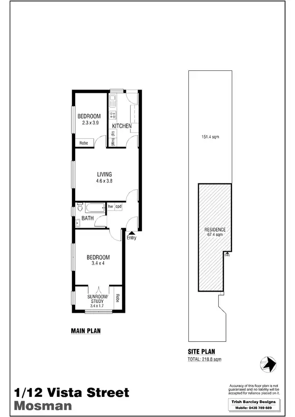 Fifth view of Homely apartment listing, 1/12 Vista Street, Mosman NSW 2088