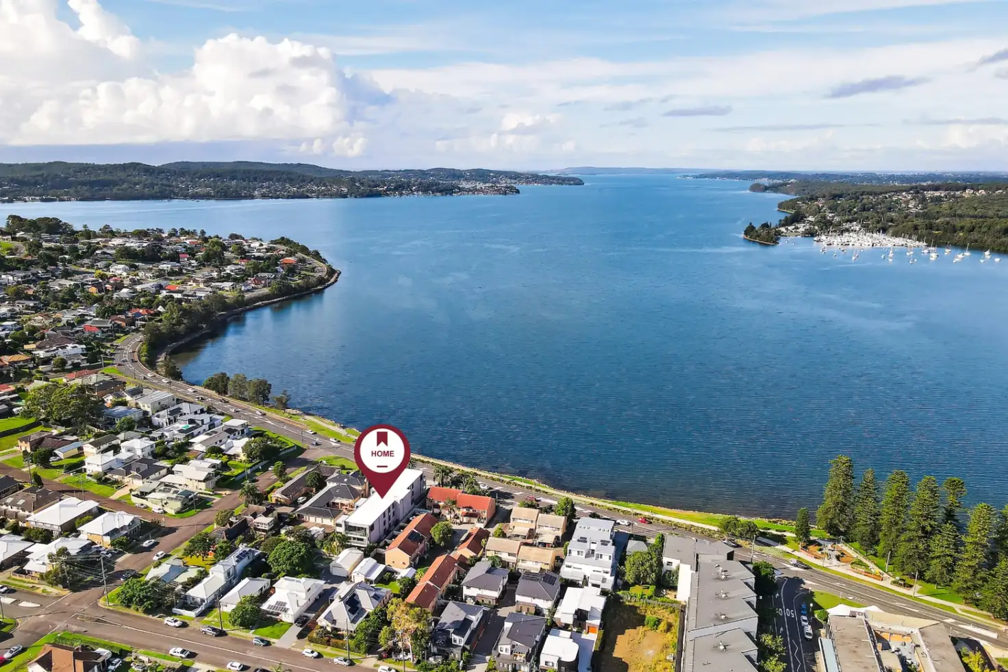 Main view of Homely unit listing, 302/208 The Esplanade, Speers Point NSW 2284