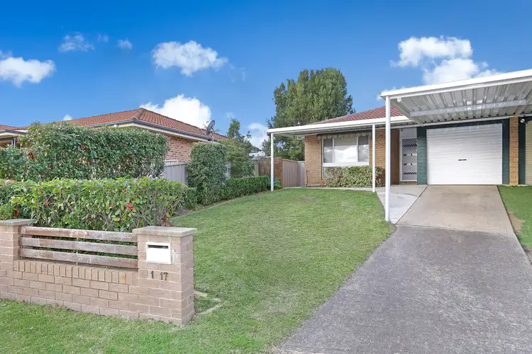 Main view of Homely semi-detached listing, 1/17 Neilson Crescent, Bligh Park NSW 2756