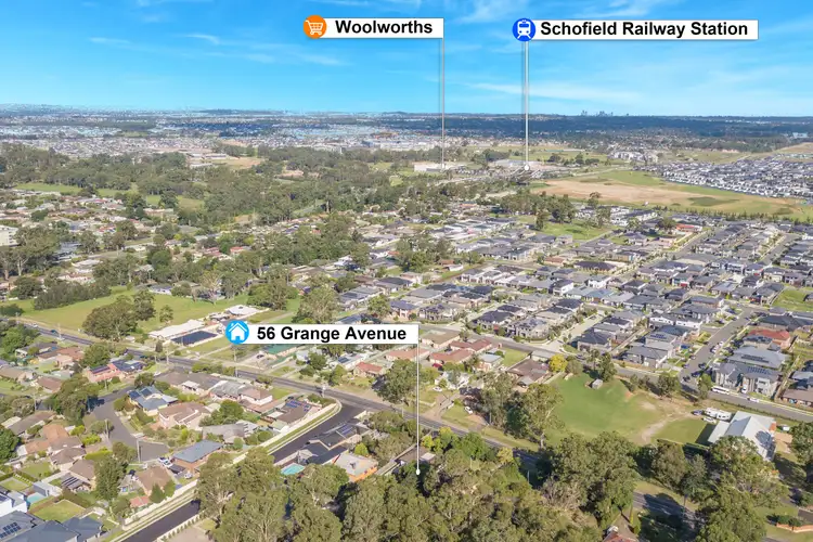 Second view of Homely house listing, 56 Grange Avenue, Schofields NSW 2762