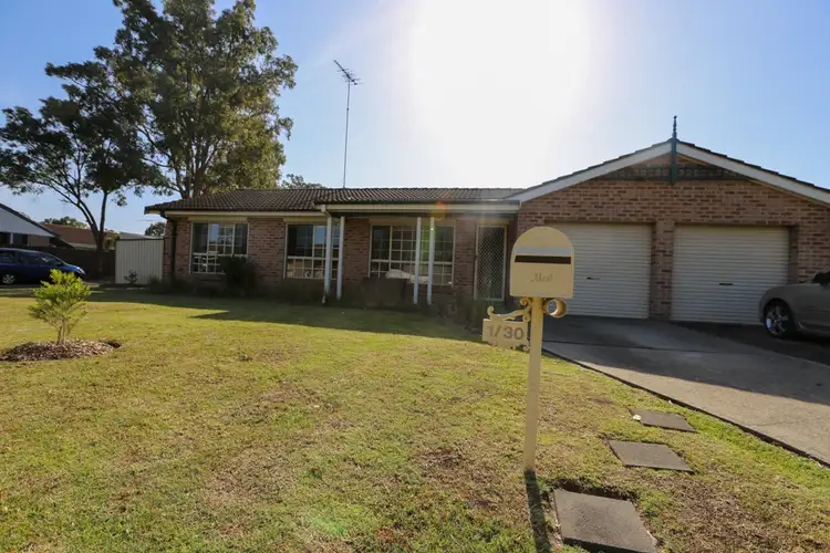 Main view of Homely semi-detached listing, 1/30 Settlers Crescent, Bligh Park NSW 2756