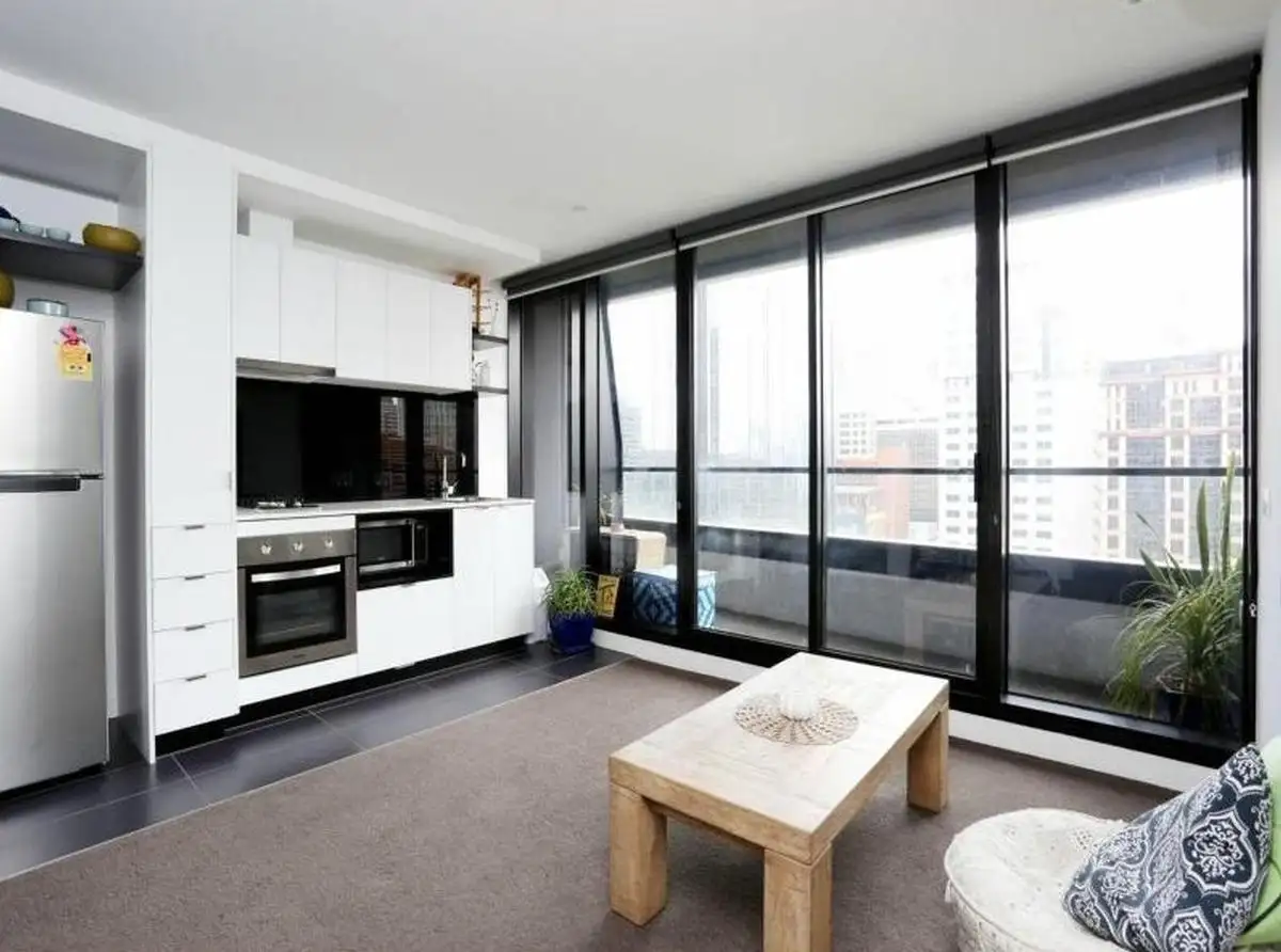 Main view of Homely apartment listing, 1404/7 Katherine Place, Melbourne VIC 3000