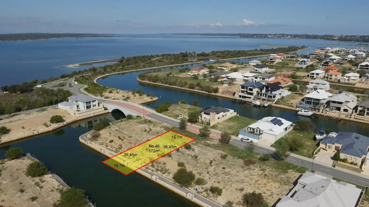 Main view of Homely land listing, 46 Estuary Place, Wannanup WA 6210