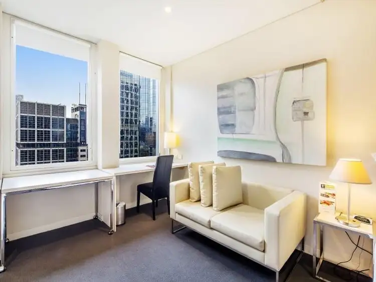 Third view of Homely serviced apartment listing, 707/480 Collins Street, Melbourne VIC 3000