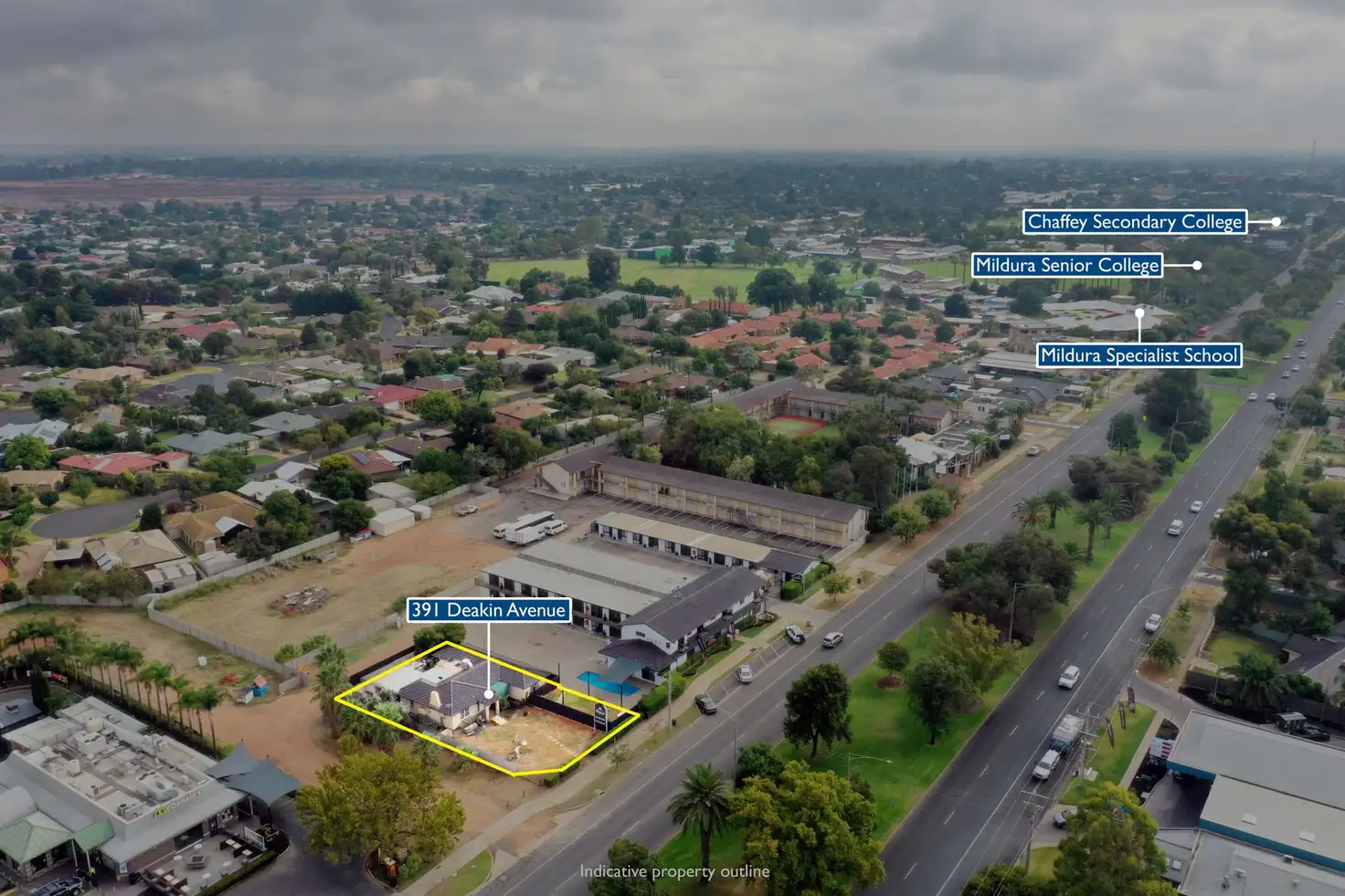 Main view of Homely house listing, 391 Deakin Avenue, Mildura VIC 3500