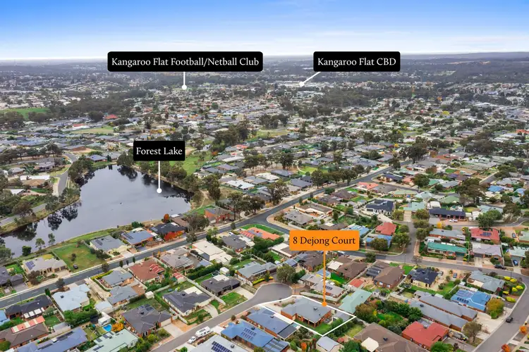 Third view of Homely house listing, 8 Dejong Court, Kangaroo Flat VIC 3555