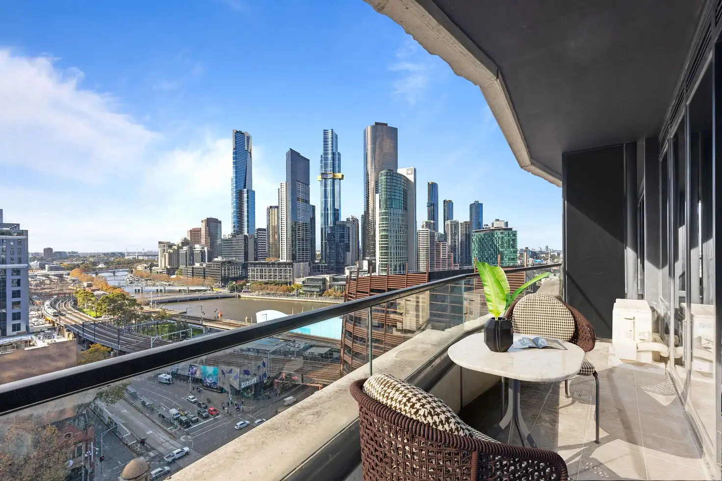 Main view of Homely apartment listing, 1708/7 Katherine Place, Melbourne VIC 3000