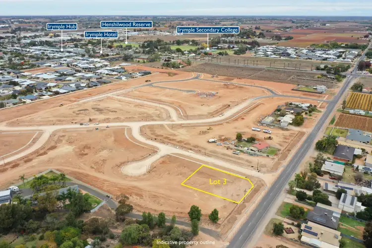 Main view of Homely land listing, 1 Young Avenue, Irymple VIC 3498