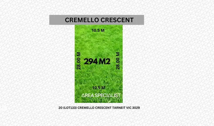 Second view of Homely land listing, 20 Cremello Crescent, Tarneit VIC 3029
