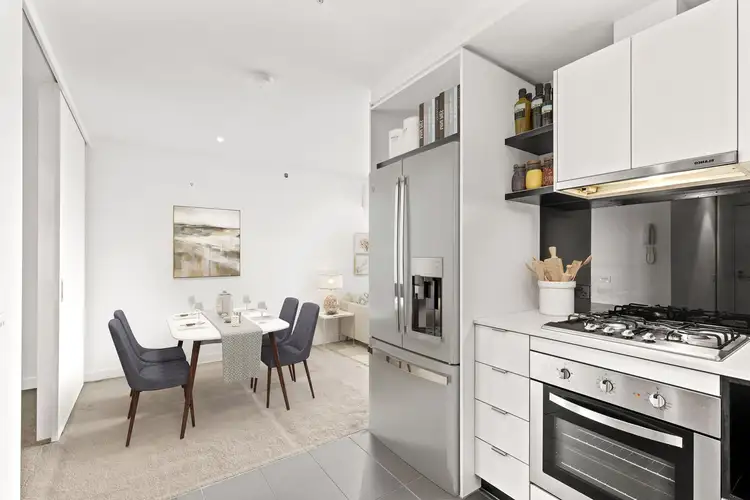 Third view of Homely apartment listing, 2206/7 Katherine Place, Melbourne VIC 3000
