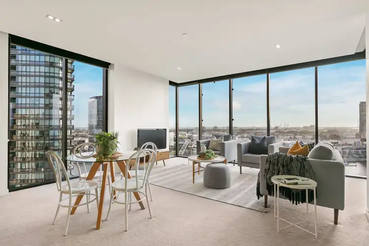 Main view of Homely apartment listing, 1401/9 Waterside Place, Docklands VIC 3008