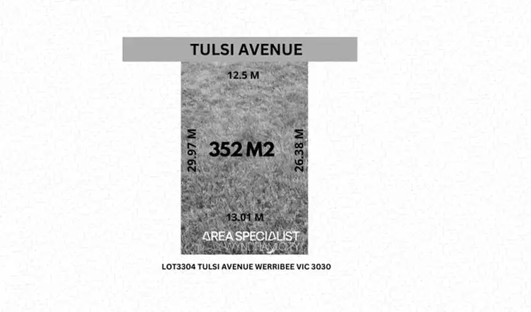 Main view of Homely land listing, 107 Tulsi Avenue, Werribee, Werribee VIC 3030