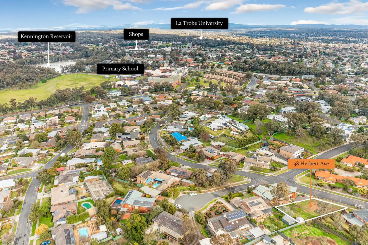 Main view of Homely land listing, 38 Herbert Avenue, Strathdale VIC 3550