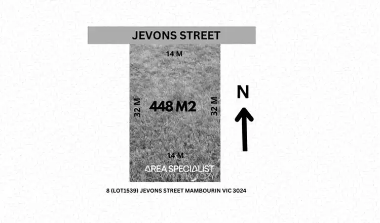 Main view of Homely land listing, 8 Jevons Street, Mambourin VIC 3024