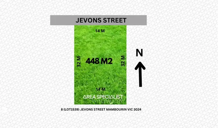 Second view of Homely land listing, 8 Jevons Street, Mambourin VIC 3024