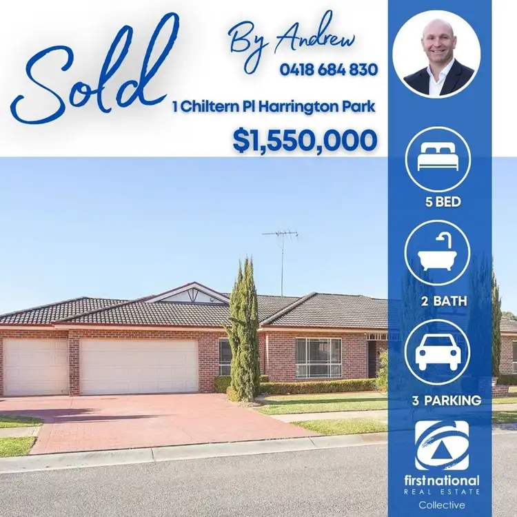 Main view of Homely house listing, 1 Chiltern Place, Harrington Park NSW 2567