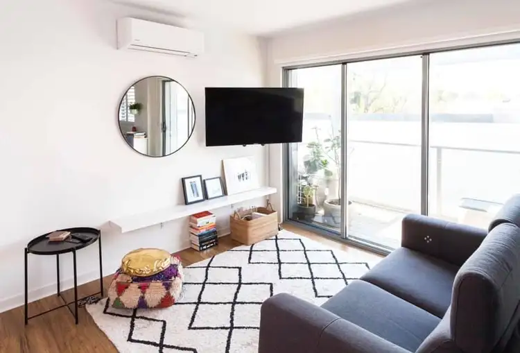 Main view of Homely apartment listing, 203/45 Danks Lane, Kensington VIC 3031