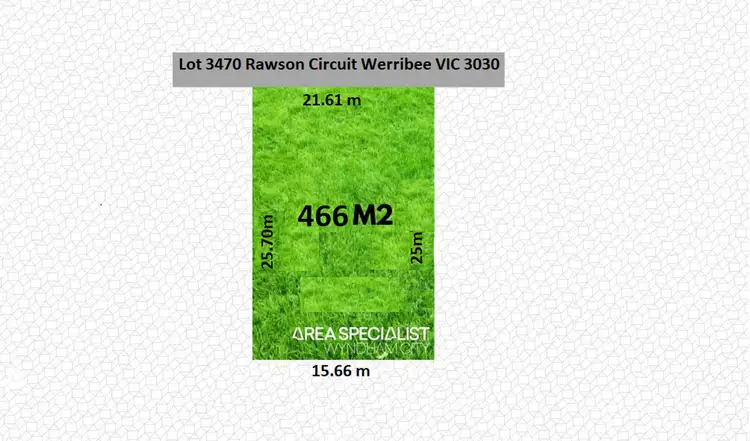 Second view of Homely land listing, Lot 3470 Rawson Circuit, Werribee VIC 3030