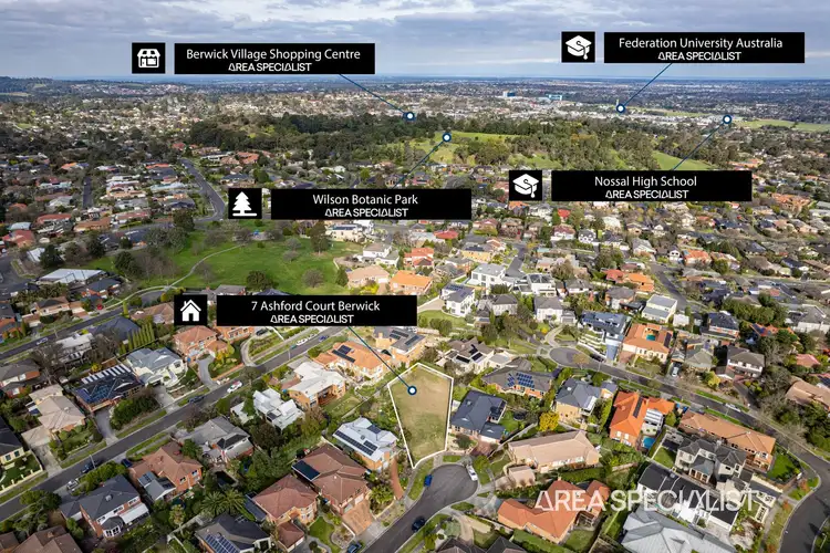 Third view of Homely land listing, 7 Ashford Court, Berwick VIC 3806