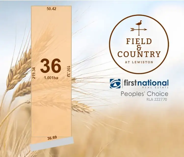 Lot 36 Wake Road, Field and Country, Lewiston SA 5501