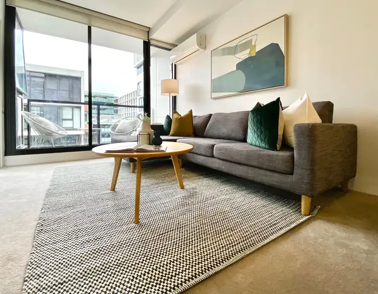 Third view of Homely apartment listing, 403/8 Grosvenor Street, Abbotsford VIC 3067