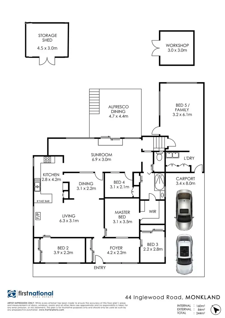 Sixth view of Homely house listing, 44 Inglewood Road, Monkland QLD 4570