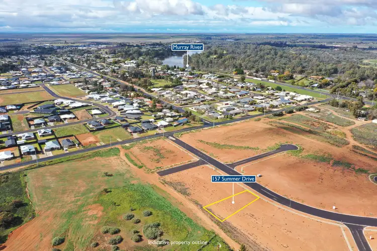 Main view of Homely land listing, 157 Summer Drive, Gol Gol NSW 2738