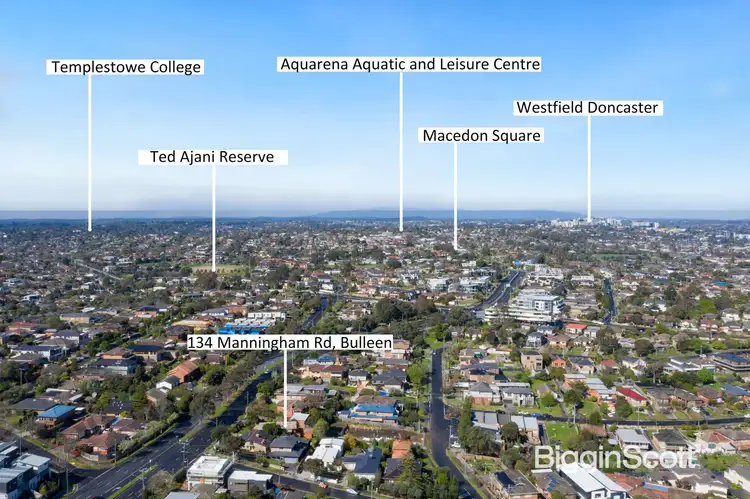 Second view of Homely house listing, 134 Manningham Road, Bulleen VIC 3105