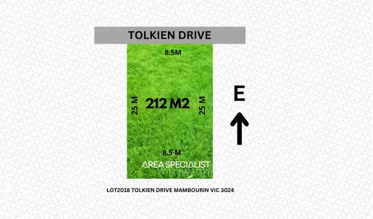 Main view of Homely land listing, 36 Tolkien Drive, Mambourin VIC 3024