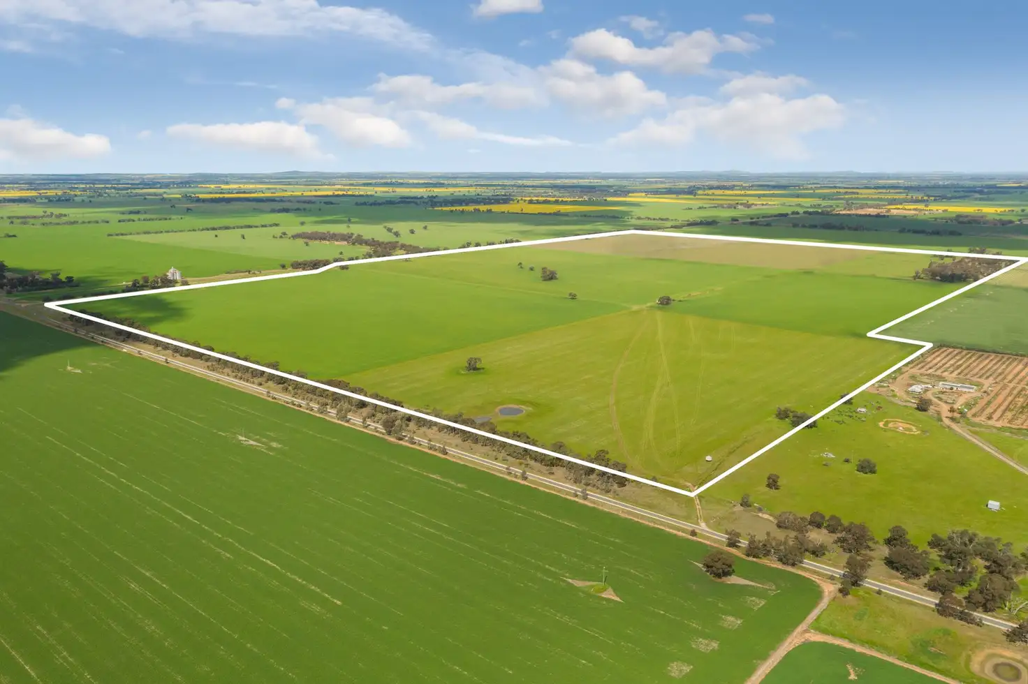 Main view of Homely rural property listing, Cnr Dingee & Keane Roads, Diggora VIC 3561