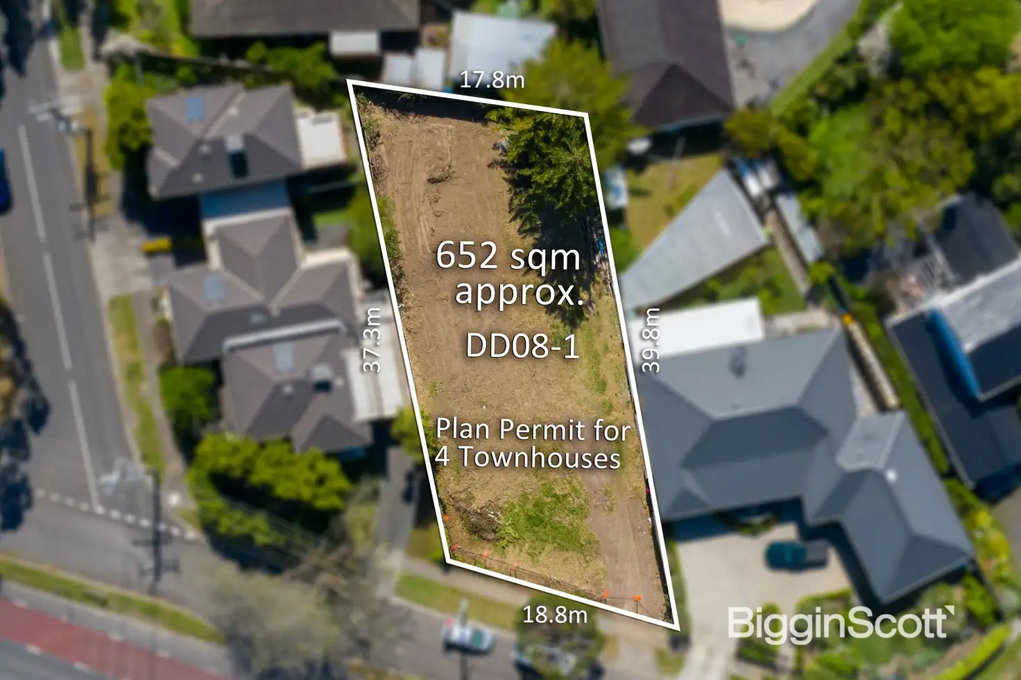 Main view of Homely land listing, 413 Manningham Road, Doncaster VIC 3108