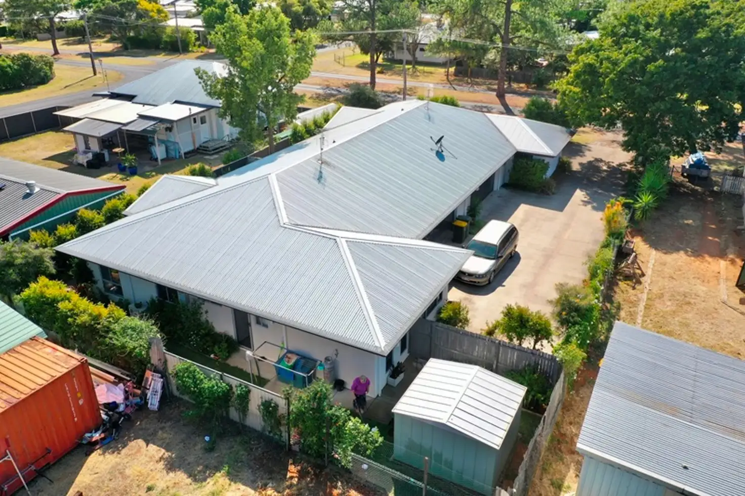 Main view of Homely semi-detached listing, 1 & 2/28 Evans Street, Chinchilla QLD 4413