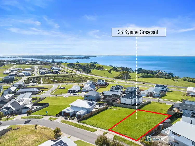 Main view of Homely land listing, 23 Kyema Crescent, San Remo VIC 3925